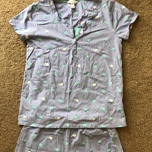 Pajama short set 🐳